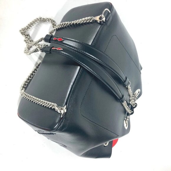 Christian Louboutin Sequin logo MARIE JANE Backpack Bag Chain Backpack main image 9